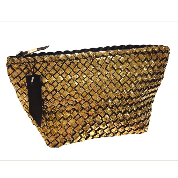 NAGHEDI Handbags - NWOT NAGHEDI PORTOFINO LARGE COSMETIC CLUTCH BAG LUXURY ITEM 12” X 7” RETAIL$120